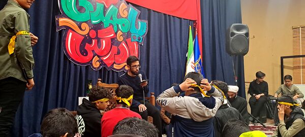  هیات هفتگی دانش‌آموزی انصار المهدی در نیشابور 
