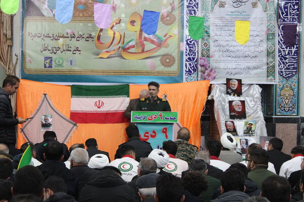 مراسم محوری ۹دی روز بصیرت شهرستان سملقان