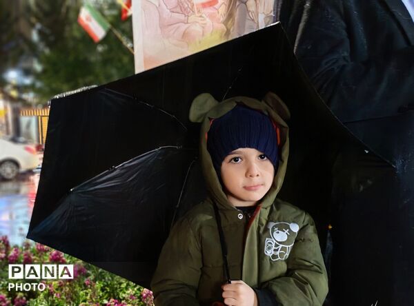 بیعت با امام زیر باران رحمت الهی