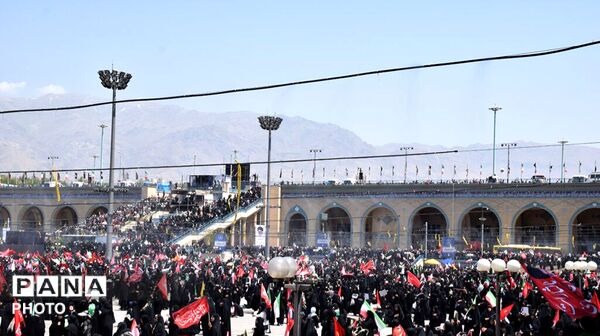 همگام با ملت ایران؛ حضور کانون پرورش فکری لرستان در آیین وداع و تشییع رهبر شهید