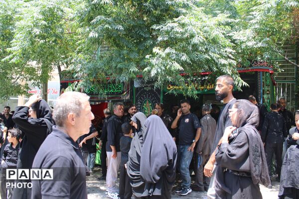 مراسم سوگواری عاشورا در فرخک، غار، بشرآباد و دربهشت با آداب سنتی