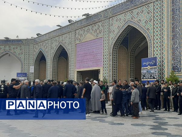 تشییع پیکر شهدای نیروی انتظامی مشهد مقدس