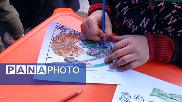 مهمانی کیلومتری اعیاد شعبانیه در خیابان امام خمینی نیشابور 