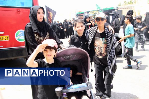 برپایی موکب عشاق الحسین در استان یزد