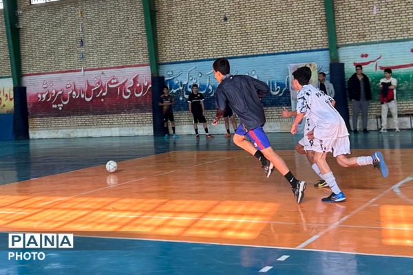 اختتامیه مسابقات فوتسال بین‌مدرسه‌ای پسران جام اقتدار ایران در پردیس