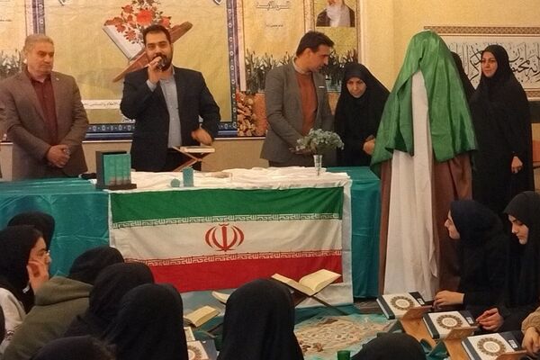 افتتاح دارالقرآن آیت اله قرائتی ناحیه یک ری