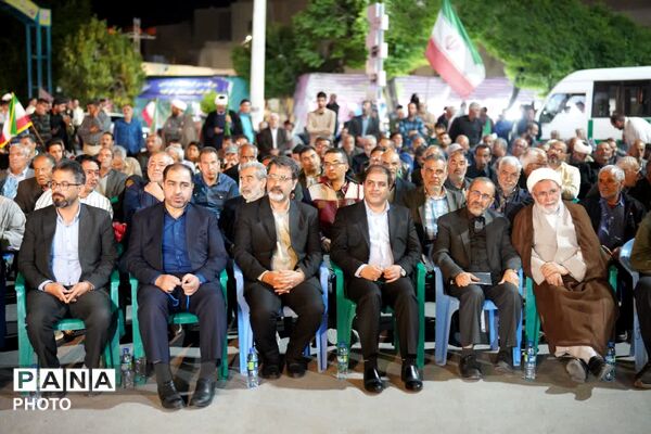 اجتماع بزرگ مقاومت تا فتح در شام میلاد با سعادت حضرت امام رضا (ع) درابرکوه