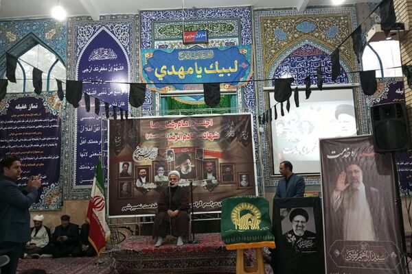 اجتماع مردم در مراسم بزرگداشت شهادت سید‌الشهدا خدمت و شهدا همراه در نصیر شهر