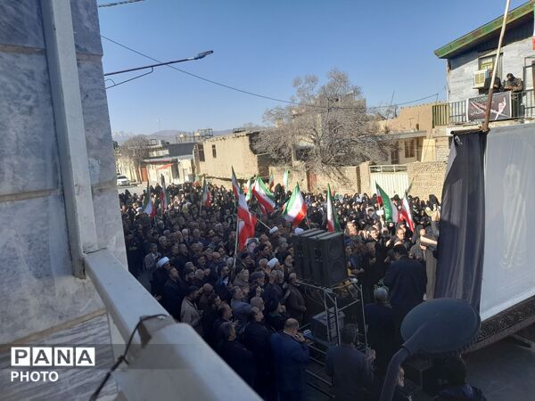 تجمع مردم جوکار در سوگ شهادت رهبر عزیز امت اسلامی