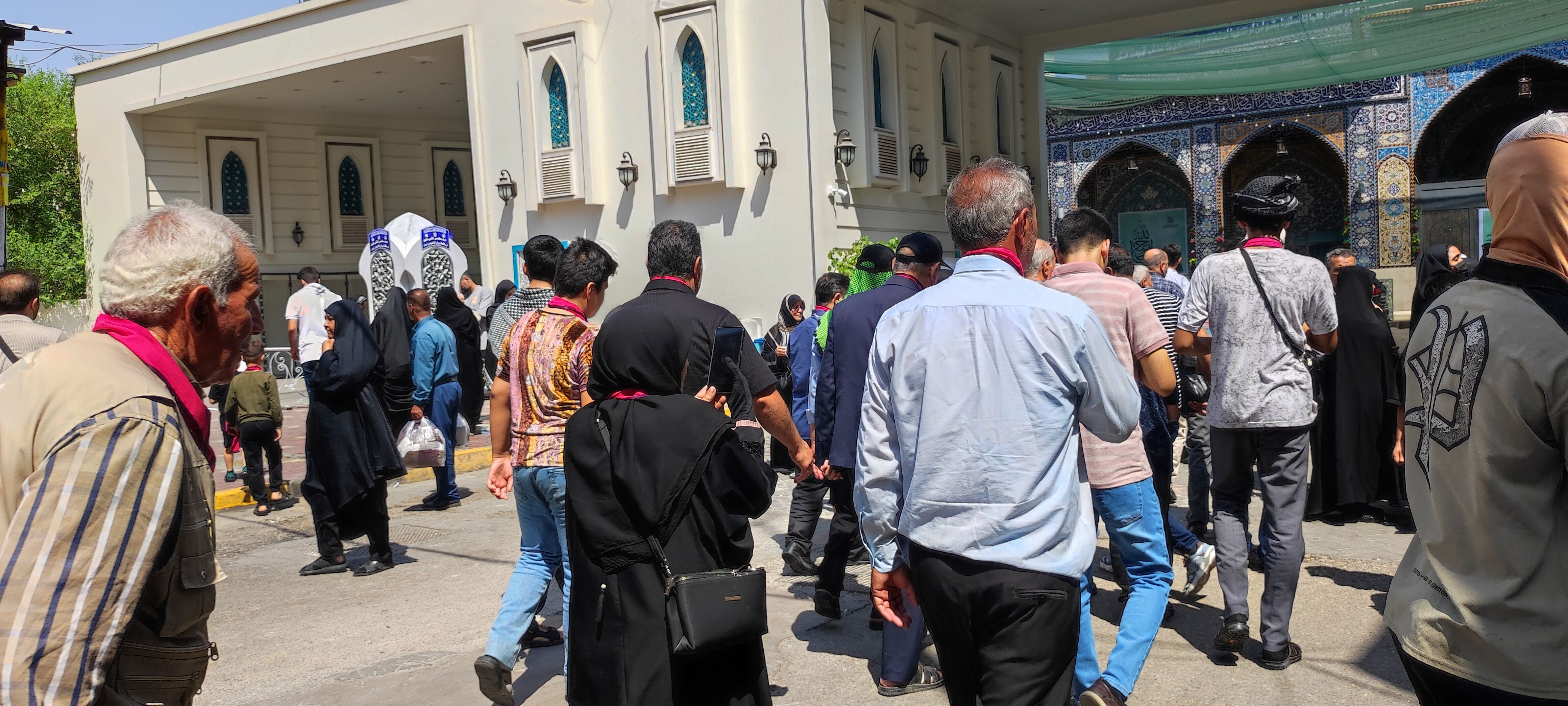 گزارش کوچکترین خبرنگار پانا از حال و هوای کربلای معلا 