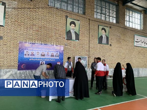 ششمین دوره انتخابات مجامع جمعیت هلال احمر در شهرستان سملقان