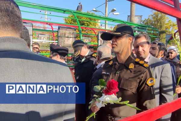 سومین سالگرد شهید علی‌اکبر رنجبر در گلزار شهدای شیراز