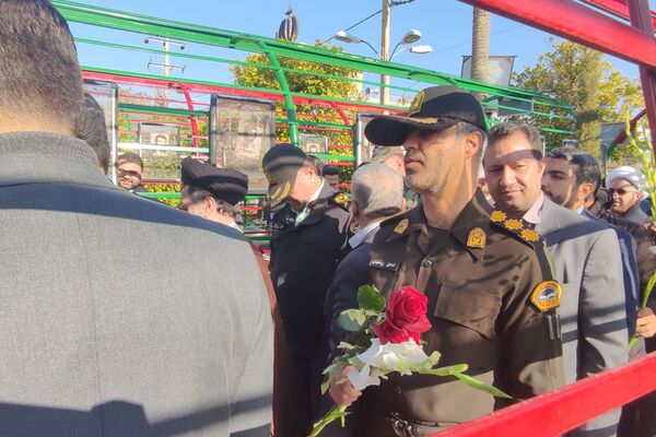 سومین سالگرد شهید علی‌اکبر رنجبر در گلزار شهدای شیراز