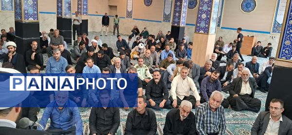 نماز جمعه در خانمیرزا 