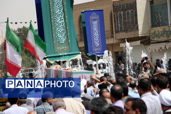 تشییع شهدای حمله رژیم صهیونیستی در یزد