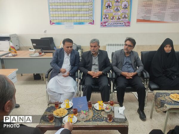 مانور بازگشایی مدارس در نصرت‌آباد
