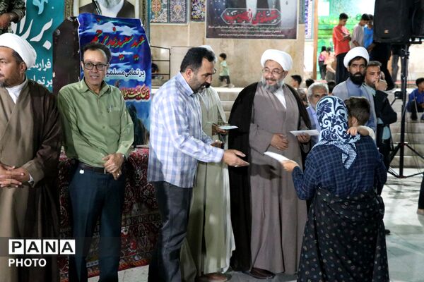 جشن عید غدیر در جوار امامزادگان حاجی‌آباد