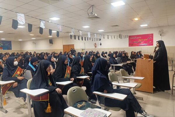 مراسم ایام فاطمیه و موکب فاطمی در دبیرستان علامه اقبال 