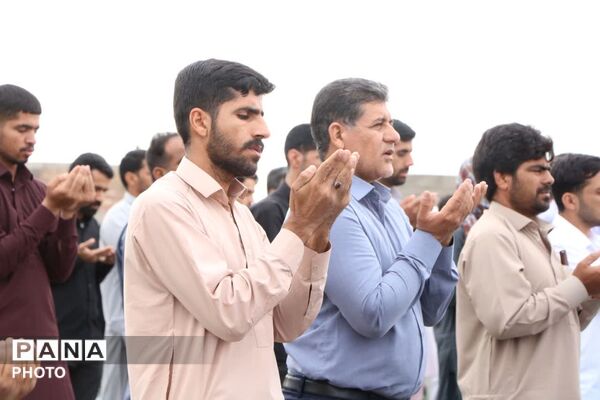 برگزاری نماز عید فطر در شهرستان ریگان
