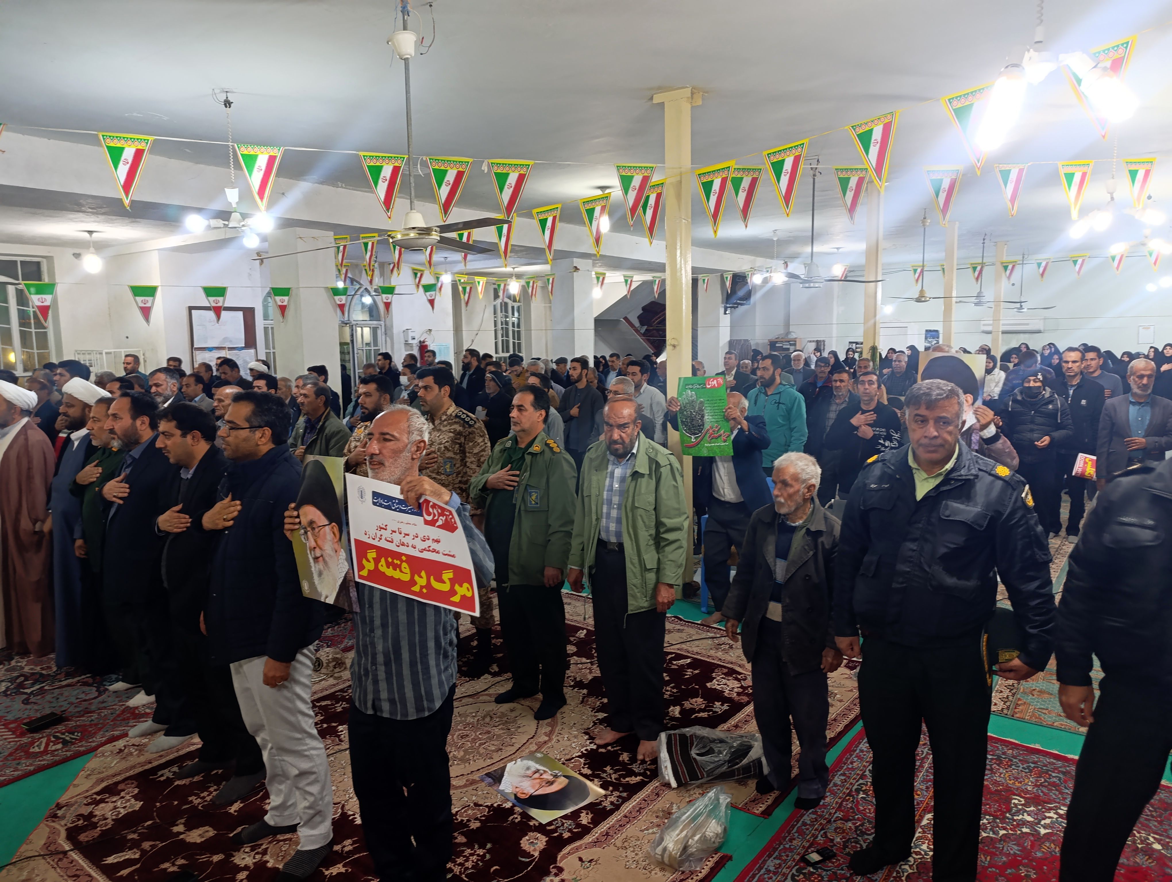 مراسم گرامیداشت حماسه ۹ دی و  ششمین سالروز شهادت سردار سلیمانی در فراشبند