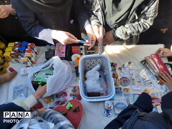 دستاوردهای دانش‌آموزان در غرفه کاروفناوری مدرسه سمیه