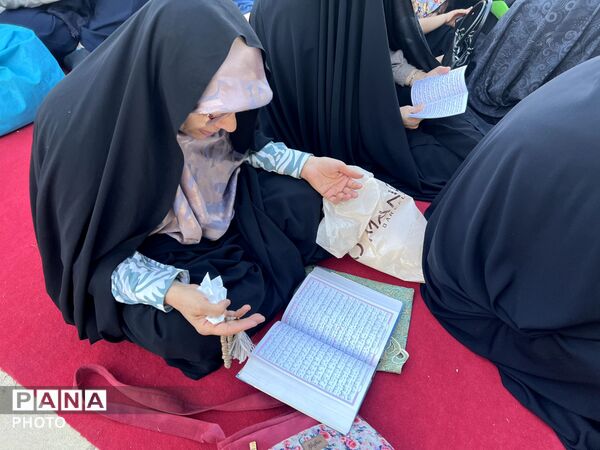 دعای عرفه در امامزاده  شهرک ینگی امام ساوجبلاغ 