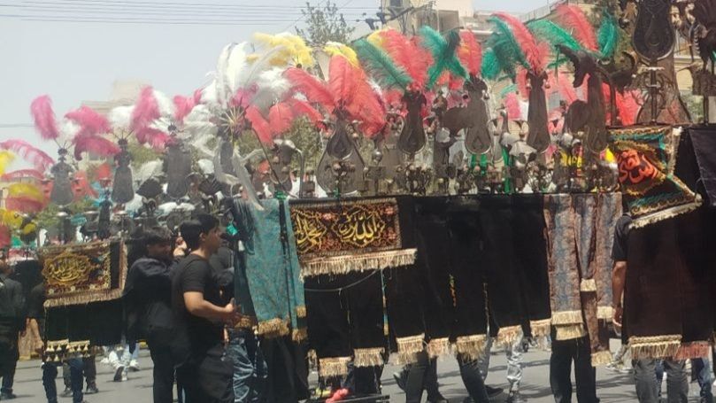 مراسم عزاداری تاسوعای حسینی در مشهد