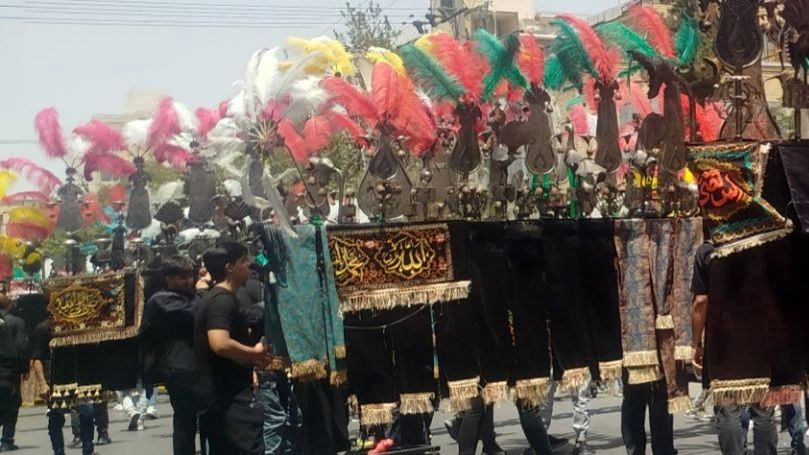 مراسم عزاداری تاسوعای حسینی در مشهد