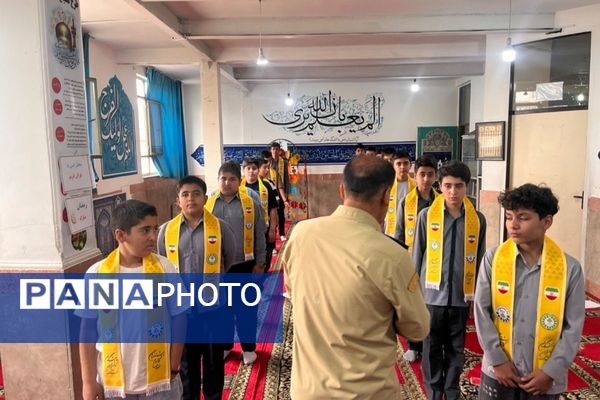 پیش اردوی ملی پیشتازان شهرستان قدس