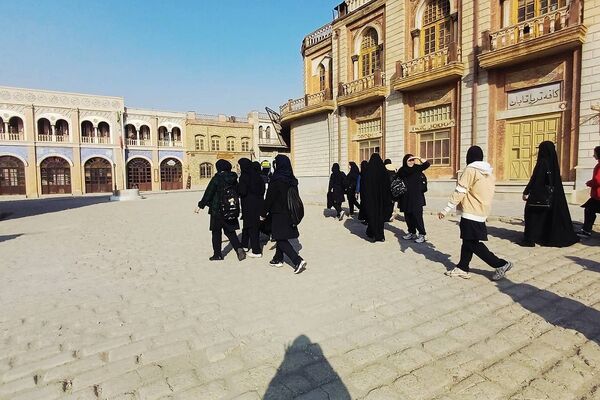 اردوی یک روزه دانش‌آموزان ناحیه دو شهرری در شهرک سینمایی غزالی