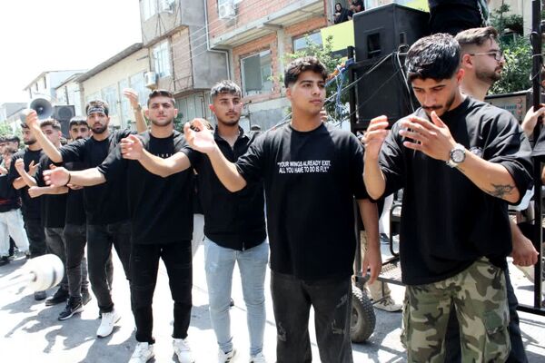 شور حسینی در گلوگاه 