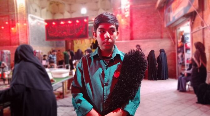 چایخانه حسینیه امام خمینی نیشابور میزبان قاب پانا