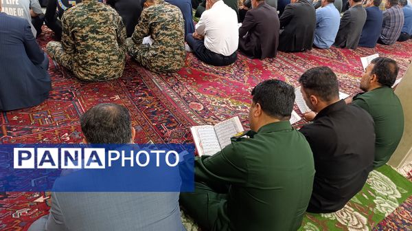 مراسم بزرگداشت شهدای خدمت در ملکان 