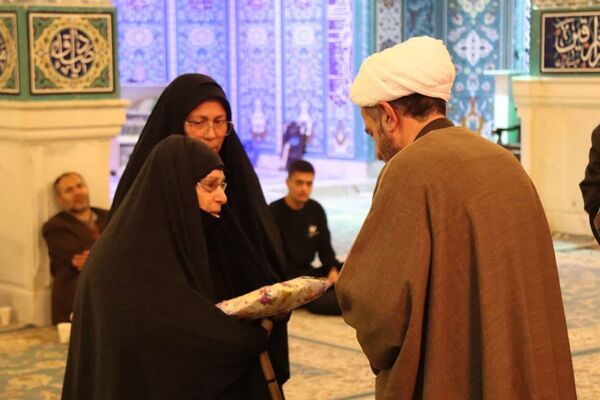 مراسم وفات حضرت ام البنین (س) در امامزاده عباس بن موسی (ع) بجنورد 