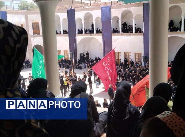 عزاداری هیات بیرجند در حسینیه امام رضا (ع) 