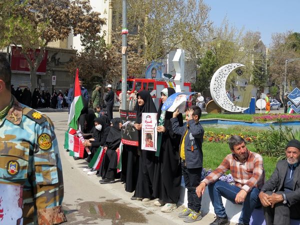 راهپیمایی روز قدس در شهرستان بجنورد 