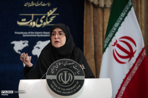 نشست خبری سخنگوی دولت