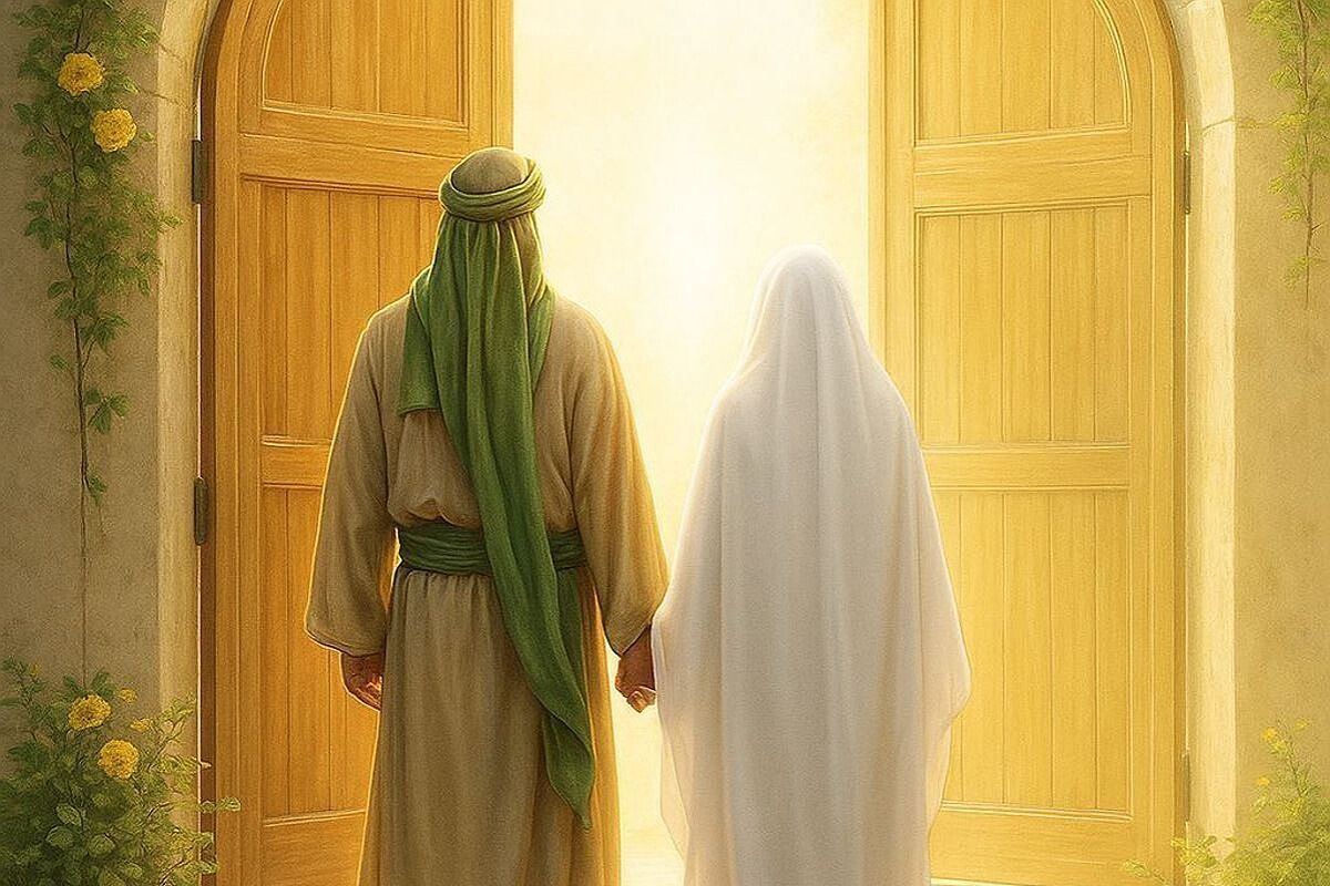 ازدواج امام علی (ع) و حضرت فاطمه (س)