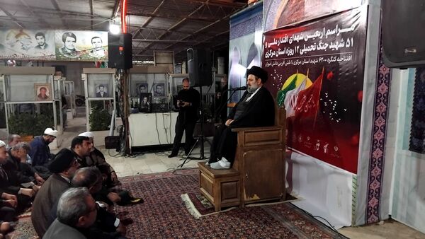 مراسم اربعین شهدای اقتدار ملی و افتتاحیه کنگره ۶۲۰۰ شهید استان مرکزی با نقش‌آفرینی دانش‌آموزان