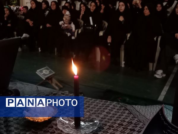 عزاداری دختران ورزشکاران شهر جعفریه به‌مناسبت شهادت حضرت فاطمه زهرا(س) 