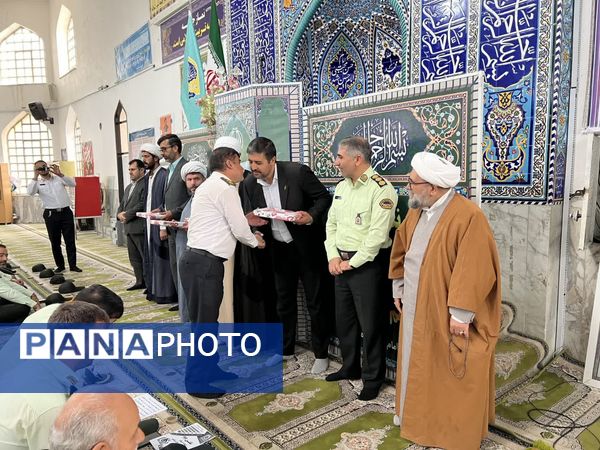 مراسم گرامیداشت هفته نیروی انتظامی در شهرستان سملقان