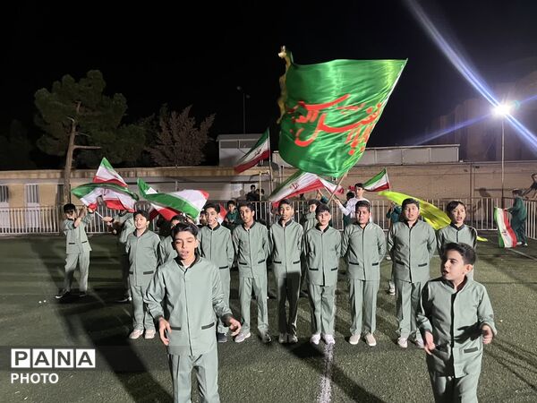 جشن ولادت امام رضا (ع) در دبستان پسرانه سیدالشهدا(ع)
