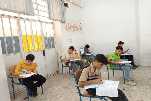 آزمون تکمیل ظرفیت پایه دهم مدارس استعدادهای درخشان در بهبهان