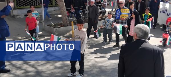 حضور پرشور مردم شهرستان سملقان در راهپیمایی روز قدس
