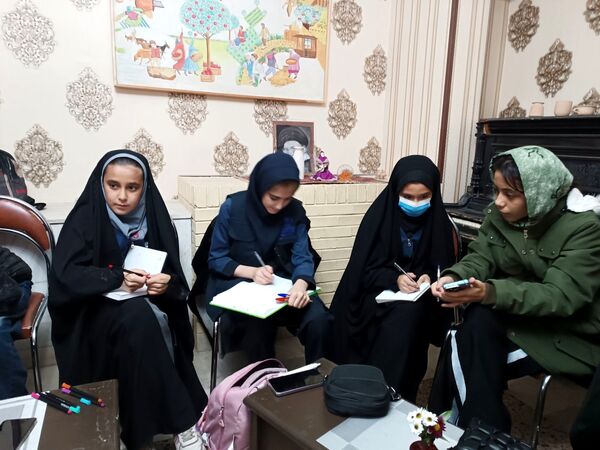  آخرین جلسه آموزش تکمیلی خبرنگاری دانش آموزان ناحیه ۳