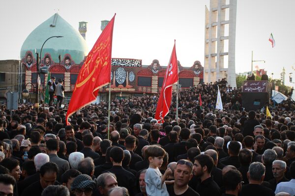 دسته عزاداری حسینیه اعظم زنجان در یوم العباس