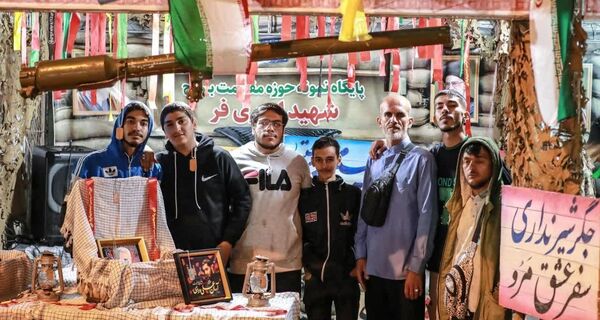  مراسم بزرگ یاد یاران شهر پرند به شهادت رهبر حزب الله لبنان