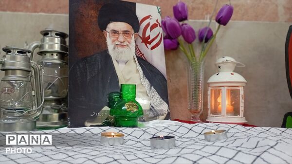 مراسم تجلیل از فرزندان دانش آموزان شهدای جنگ رمضان