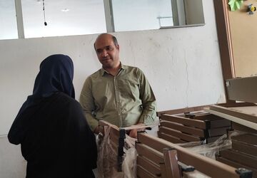 گزارشی از طرح مهر شهید عجمیان در مدارس مختلف ناحیه ۵