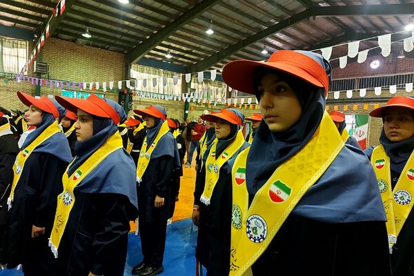 برگزاری مانور یاوران انقلاب منطقه کهریزک 